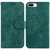 For iPhone 7 Plus / 8 Plus Little Tiger Embossed Leather Phone Case(Green)