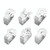 6 PCS Stainless Steel Tablecloth Clip Graphics Tablecloth Clip High-Elastic Moving Fixing Clip(Moon) 6 PCS Stainless Steel Tablecloth Clip Graphics Tablecloth Clip High-Elastic Moving Fixing Clip(Moon)