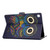 For Samsung Galaxy Tab S5e 10.5 T720 / T725 Colored Drawing Pattern Horizontal Flip PU Leather Case with Holder & Card Slot & Sleep / Wake-up Function(Owl)