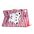 For Samsung Galaxy Tab S5e 10.5 T720 / T725 Colored Drawing Pattern Horizontal Flip PU Leather Case with Holder & Card Slot & Sleep / Wake-up Function(Crown Cat)