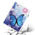 Colored Drawing Pattern Horizontal Flip PU Leather Case with Holder & Card Slot & Sleep / Wake-up Function For iPad Pro 10.2 2021 / 2020 / 2019 / 10.5 (2019)(Blue Butterfly)