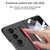 For Samsung Galaxy Z Fold5 5G GKK Integrated Ultra-thin PC Phone Case with Pen Slots, No Include Pen(Black)