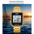 SKMEI 2064 Multifunctional Muslim Worships Compass Luminous Digital Wrist Watch(Silver+White)