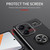 For Xiaomi Redmi Note 13 Pro+ Metal Ring Holder TPU Phone Case(Black+Red)