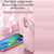 For OPPO A52 XINLI Straight 6D Plating Gold Edge TPU Shockproof Case(White)