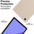 For Samsung Galaxy Tab A7 2020 / T500 Oil Spray Skin-friendly TPU Tablet Case(Milk White)