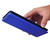 For Blackview A100 Carbon Fiber Texture Horizontal Flip TPU + PC + PU Leather Case with Card Slot(Blue)