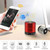 S28 Metal Mobile Bluetooth Stereo Portable Speaker with Hands-free Call Function(Black)