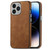 For iPhone 14 Pro Max Skin-Feel Electroplating TPU Shockproof Phone Case(Brown)