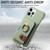 For iPhone 12 Pro Litchi Leather Oil Edge Ring Card Back Phone Case(Tea Green)