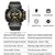 SMAEL 8065 Waterproof Sports Multifunctional Luminous Watch Men(Red)