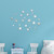 20pcs /Set Acrylic Stars Mirror Stereo Wall Stickers Home Decoration Soft Mirror(Silver)