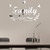Acrylic Familylove Stereoscopic Mirror Wall Stickers Home Self-Adhesive Decorative Soft Mirror(Silver)