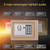17E Home Mini Electronic Security Lock Box Wall Cabinet Safety Box without Coin-operated Function(Blue)