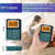 SH-01M Mini Portable Multifunctional Digital Display Two-Channel Radio, Size: JPN Version(Silver Gray)