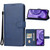 For Motorola Edge 40 Neo Leather Phone Case(Blue)
