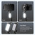 Q18 Desktop Intelligent Tracking Gimbal Stabilizer Multi-function Fill Light Selfie Stick(Black)