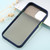 For iPhone 13 mini Skin Feel Series Shockproof Frosted TPU + PC Protective Case (Navy Blue)