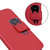 For iPhone 13 Cartoon Buckle Horizontal Flip Leather Phone Case(Red)