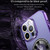 For iPhone 13 Pro CD Texture MagSafe Magnetic Phone Case(Dark Purple)