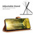 For Samsung Galaxy S23 FE 5G Color Block Denim Texture Leather Phone Case(Brown)