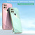 For OPPO A15 XINLI Straight 6D Plating Gold Edge TPU Shockproof Case(Hawthorn Red)