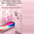 For OPPO A15 XINLI Straight 6D Plating Gold Edge TPU Shockproof Case(Hawthorn Red)