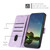 For Xiaomi 13 Dream Triangle Leather Phone Case with Lanyard(Purple)
