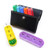 Notebook-Style 28-Compartment Portable Pill Box&Leather Bag(Black)