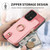 For Samsung Galaxy A53 5G Cross Leather Ring Vertical Zipper Wallet Back Phone Case(Pink) For Samsung Galaxy A53 5G Cross Leather Ring Vertical Zipper Wallet Back Phone Case(Pink)
