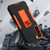 For Samsung Galaxy S22+ 5G Magnetic Holder Phone Case(Red + Black)