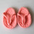 Newborn Babies Photography Props Mini Crocheted Small Slippers, Size:  Newborn Size( Pink)