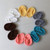 Newborn Babies Photography Props Mini Crocheted Small Slippers, Size:  Newborn Size( Pink)