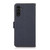 For Samsung Galaxy M34 5G KHAZNEH Side-Magnetic Litchi Genuine Leather RFID Phone Case(Blue)