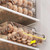Extra Large Single Layer 30 Grid Cream Color Egg Storage Box PET Transparent Multi-Specification Egg Box