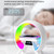 G6 Wireless Charging Clock Bluetooth Speaker With RGB Light Support FM/TF/AUX