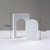 Cuboid Door Combo Kits Geometric Cube Solid Color Photography Photo Background Table Shooting Foam Props(White)