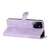 For Xiaomi 13 Flower Butterfly Embossing Pattern Leather Phone Case(Purple)