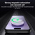 For iPhone 14 Pro Dial Plate Magsafe Phone Case(Purple)