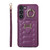For Samsung Galaxy S21 5G Vertical Card Bag Ring Holder Phone Case with Dual Lanyard(Dark Purple) For Samsung Galaxy S21 5G Vertical Card Bag Ring Holder Phone Case with Dual Lanyard(Dark Purple)