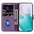 For iPhone 14 Pro Little Tiger Embossed Leather Phone Case(Purple)