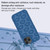For iPhone 11 Pro Max 3D Cloud Pattern TPU Phone Case(Blue)