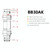 BIKERSAY BB30AK Bicycle Bottom Bracket Bike External Bearing
