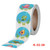 Roll Children Animal Cartoon Stickers Holiday Decoration Label, Size: 3.8cm / 1.5inch(K-32-38)