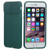 Litchi Texture Sliding Camshield TPU Protective Phone Case For iPhone 6 Plus(Dark Green)