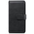 For LG K92 Multifunctional Magnetic Copper Buckle Horizontal Flip Solid Color Leather Case with 10 Card Slots & Wallet & Holder & Photo Frame(Black)