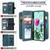 For LG K92 Multifunctional Magnetic Copper Buckle Horizontal Flip Solid Color Leather Case with 10 Card Slots & Wallet & Holder & Photo Frame(Black)