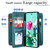 For LG K92 Multifunctional Magnetic Copper Buckle Horizontal Flip Solid Color Leather Case with 10 Card Slots & Wallet & Holder & Photo Frame(Black)