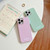 For iPhone 13 Pro Max Painted Pattern PC Phone Case (Blue)