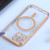 For iPhone 11 MagSafe Electroplating Straight TPU Phone Case (Gold)